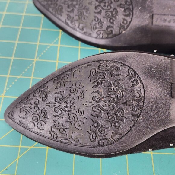 Esprit Danika Pointed Toe Flats Studded Black - Picture 5 of 9